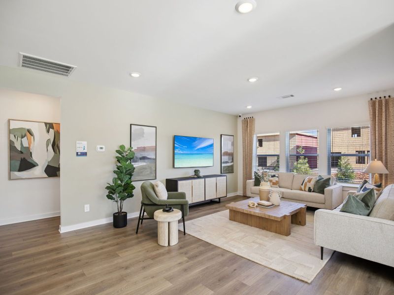 Furnished interior view inside a new home in River Ridge, Clarksville (Image 6).