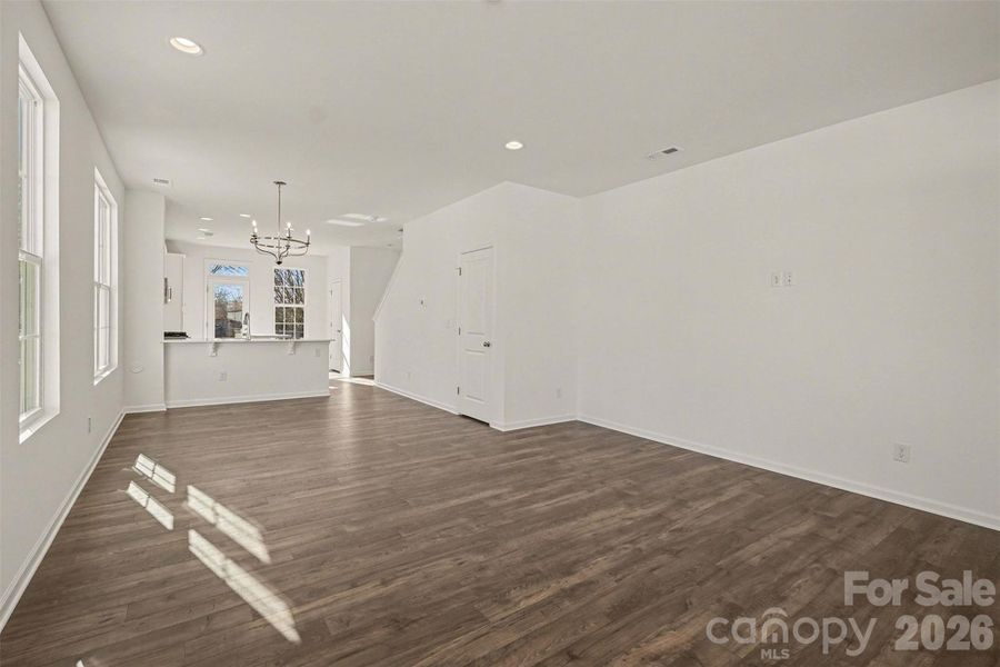 Spacious, unfurnished interior of a new home in , Huntersville (Image 27).