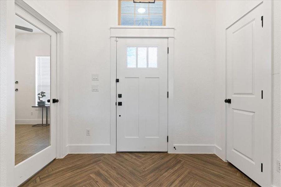 Spacious, unfurnished interior of a new home in , Springtown (Image 24).