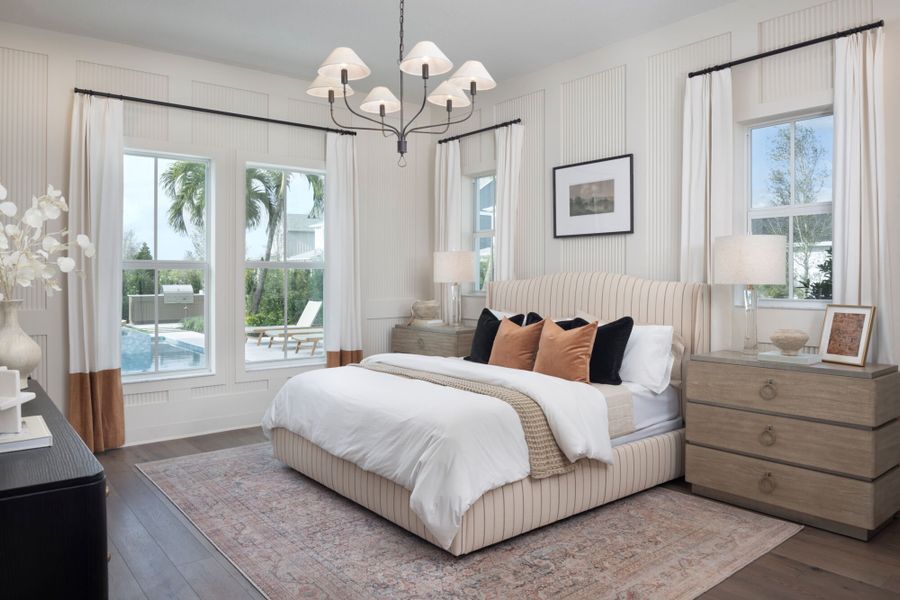 Representative furnished interior of a home built from the Montauk by Mattamy Homes in Newfield, Palm City (Image 12).