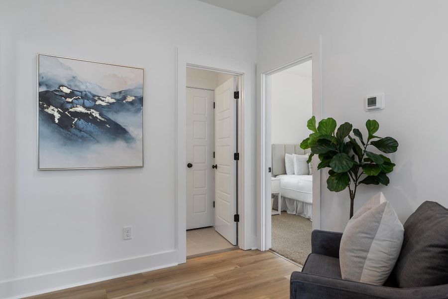Furnished interior view inside a new home in Nexton - Midtown, Summerville (Image 9). Furnished interior view inside a new home in Nexton - Midtown, Summerville (Image 9).