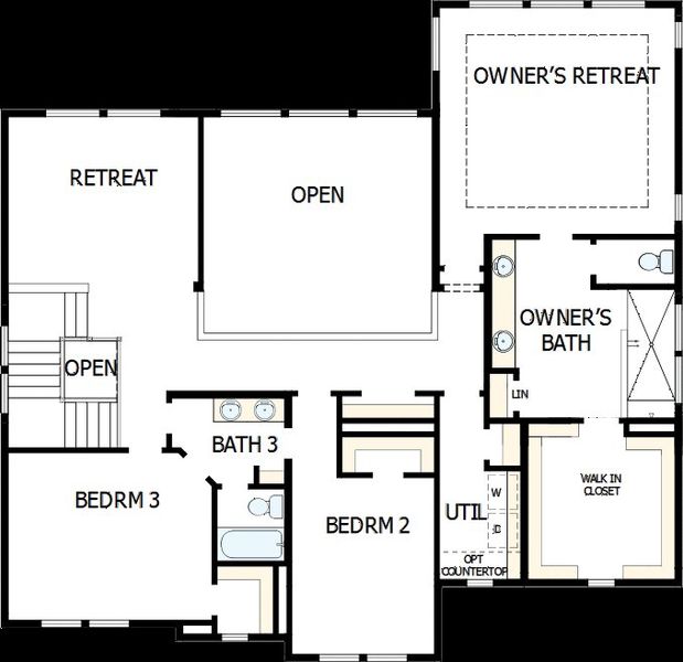 2D floor plan layout of this home in Ellis, Marietta, GA (Image 3). 2D floor plan layout of this home in Ellis, Marietta, GA (Image 3).