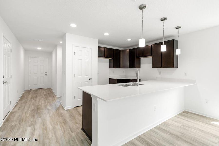 Furnished interior view inside a new home in , Jacksonville (Image 13).