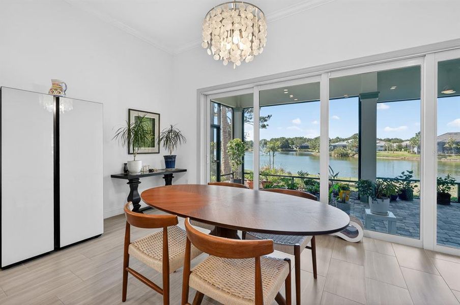 Furnished interior view inside a new home in , Palm Coast (Image 17).