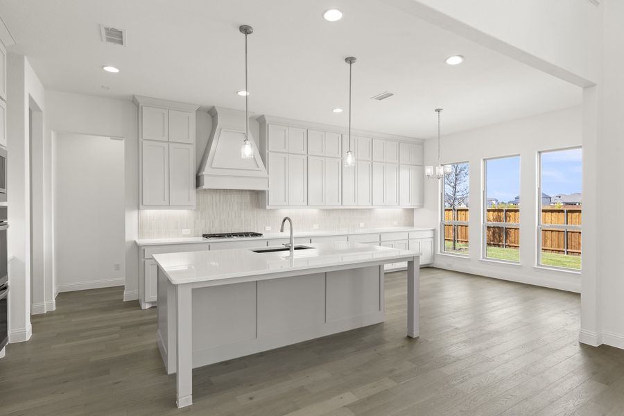 Furnished interior view inside a new home in Nelson Lake Estates, Rockwall (Image 8).