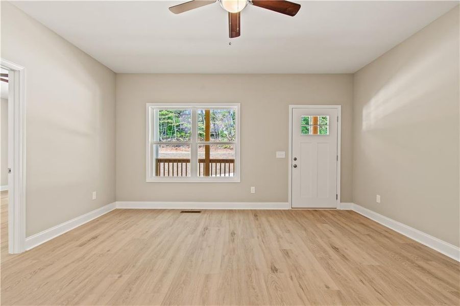 Spacious, unfurnished interior of a new home in , Dawsonville (Image 30). Spacious, unfurnished interior of a new home in , Dawsonville (Image 30).