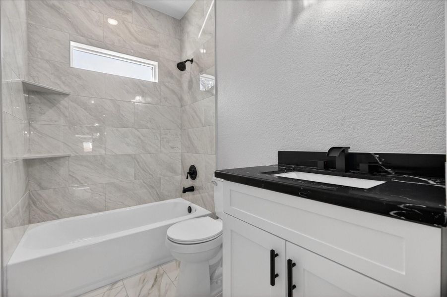 Furnished interior view inside a new home in , Houston (Image 12).