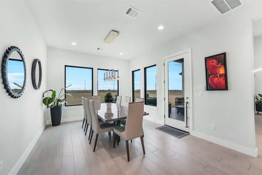 Furnished interior view inside a new home in Lakeview, Waller (Image 18).