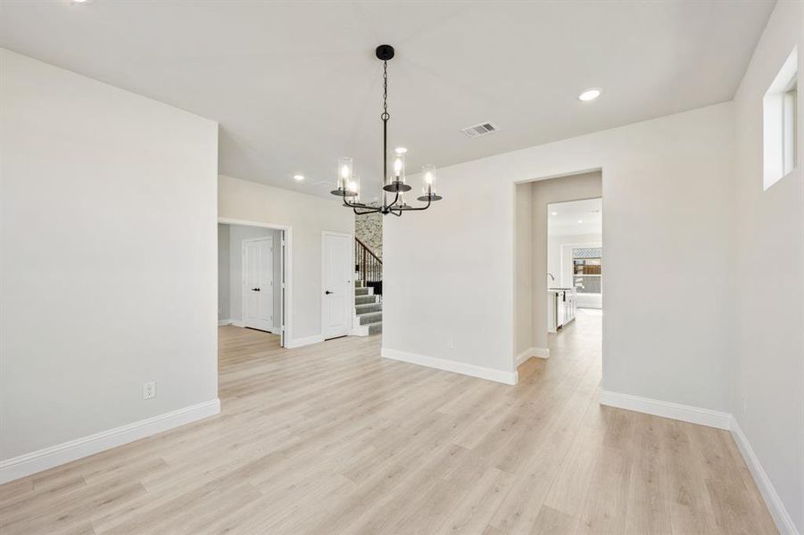 Spacious, unfurnished interior of a new home in Meadow Vista 60-65, Anna (Image 27). Spacious, unfurnished interior of a new home in Meadow Vista 60-65, Anna (Image 27).