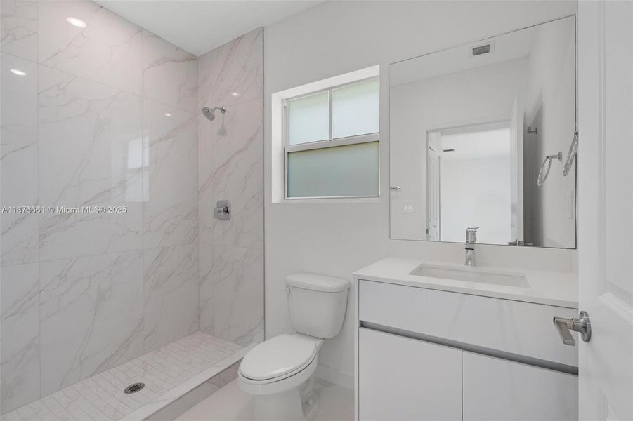 Furnished interior view inside a new home in , Miami (Image 12).