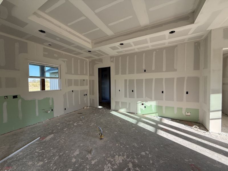In-progress construction of a new home in Oak Water Ranch, Granbury, TX (Image 9).