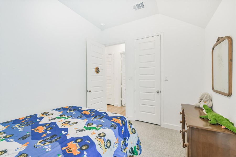 Third bedroom includes a walk-in closet. Third bedroom includes a walk-in closet.