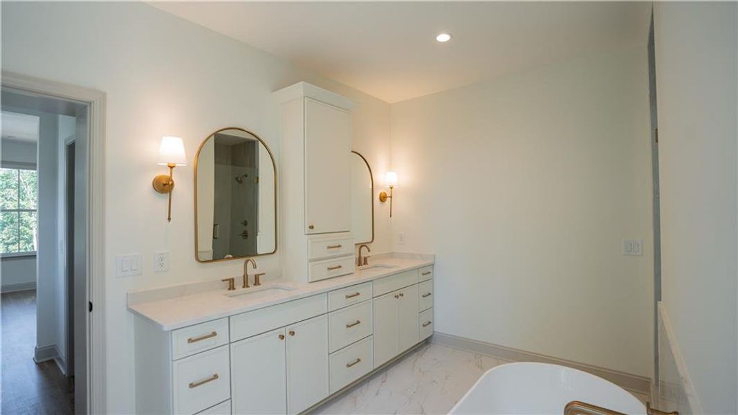 Furnished interior view inside a new home in , Woodstock (Image 40).