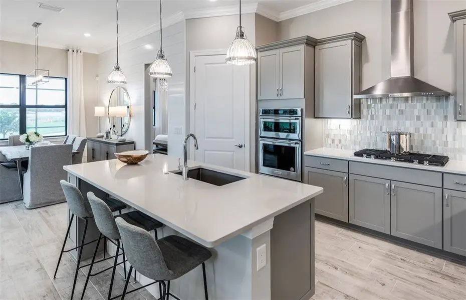 Furnished interior view inside a new home in Talon Preserve on Palmer Ranch, Nokomis (Image 12).