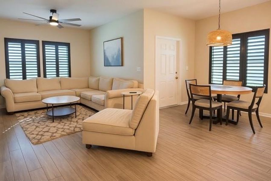 Family Room-LED downlights