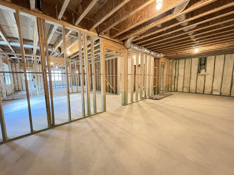 In-progress construction of a new home in Arden on Lanier, Cumming, GA (Image 34).