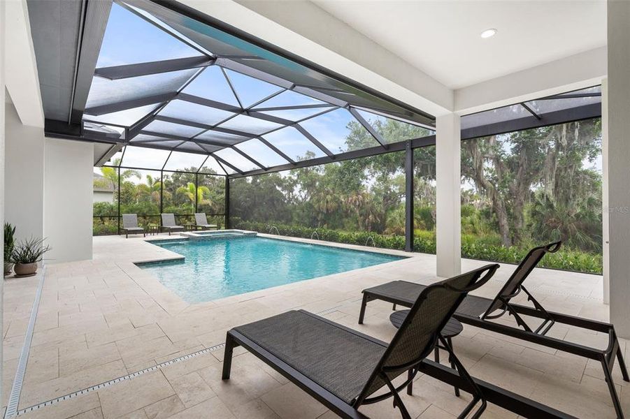 Exterior details and patio area of a home in , Parrish (Image 36).