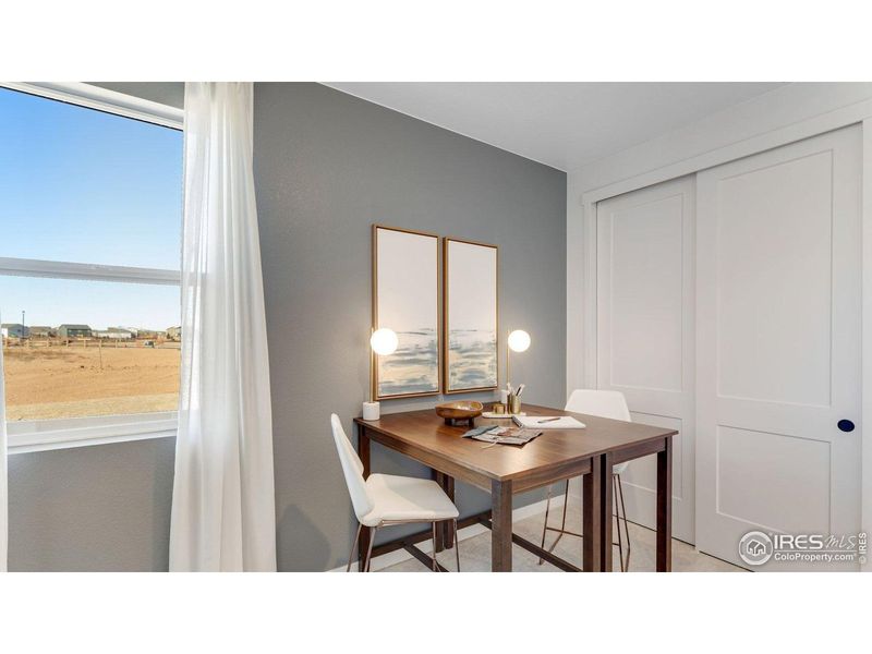 Furnished interior view inside a new home in Trevenna, Windsor (Image 27).