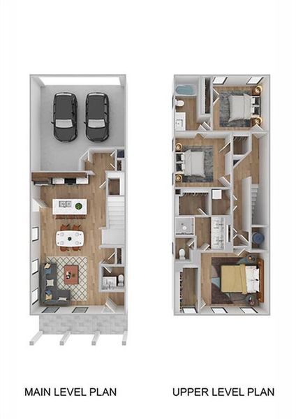 2D floor plan layout of this home in , Atlanta, GA (Image 2).