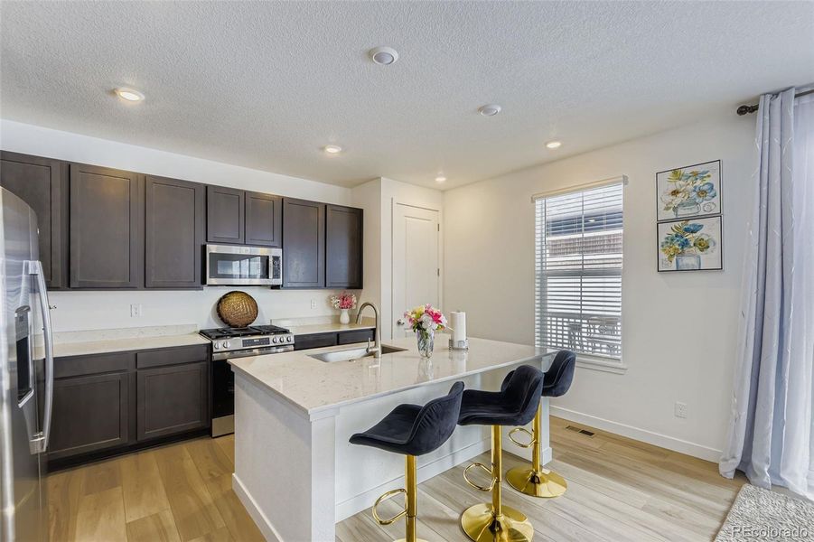 Furnished interior view inside a new home in Newlin Crossing, Parker (Image 22).