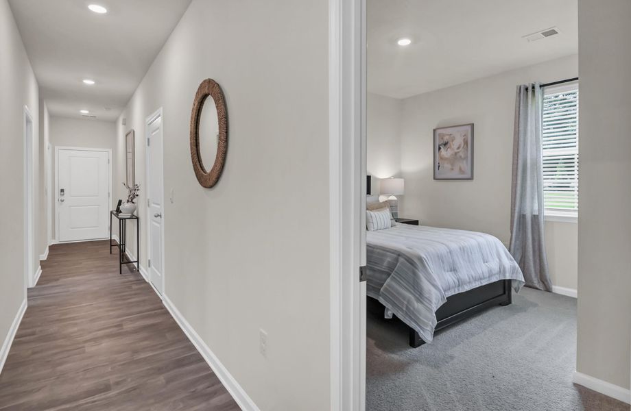 Furnished interior view inside a new home in Mulberry Landing, Orangeburg (Image 6).