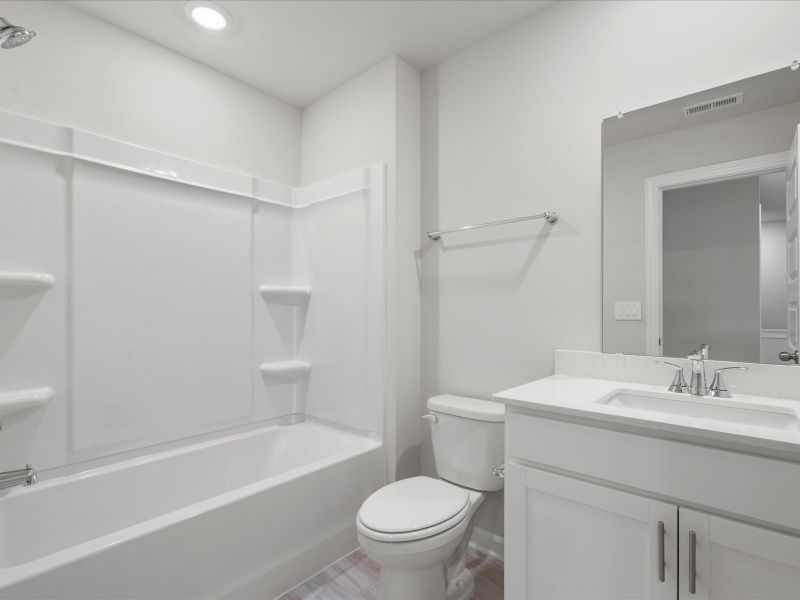 Furnished interior view inside a new home in Valentine Townes, Greer (Image 8).