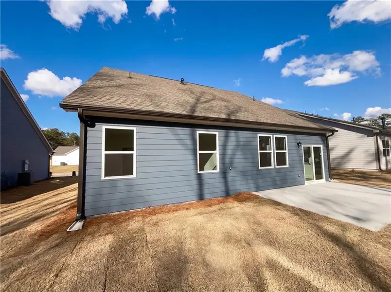 Exterior details and patio area of a home in , Sharpsburg (Image 3).
