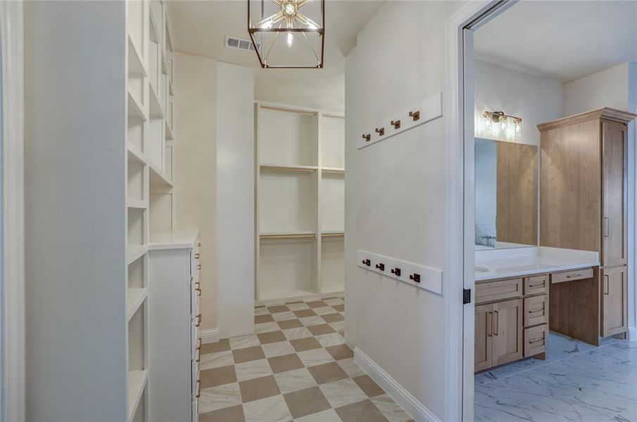 Primary Closet