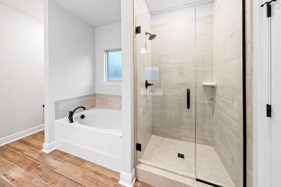 Furnished interior view inside a new home in Bird Song at Hammock Bay, Freeport (Image 11).