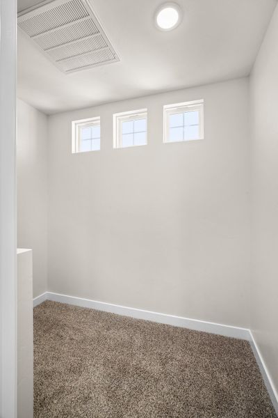 Representative unfurnished interior of a home built from the Pine Hurst by LEH. Homes in Emerald Estates, El Paso (Image 48). Representative unfurnished interior of a home built from the Pine Hurst by LEH. Homes in Emerald Estates, El Paso (Image 48).