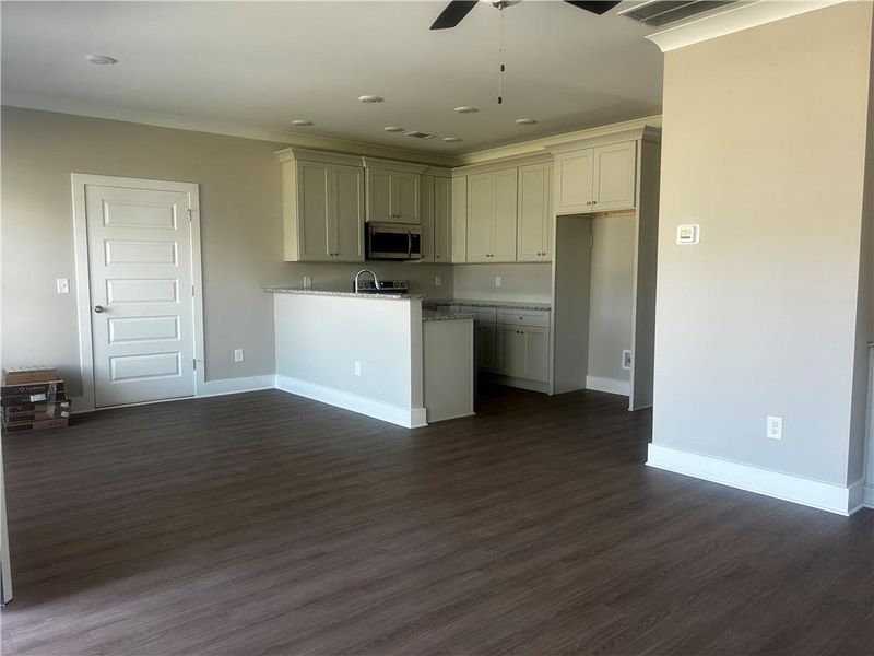 Spacious, unfurnished interior of a new home in , Cartersville (Image 8).