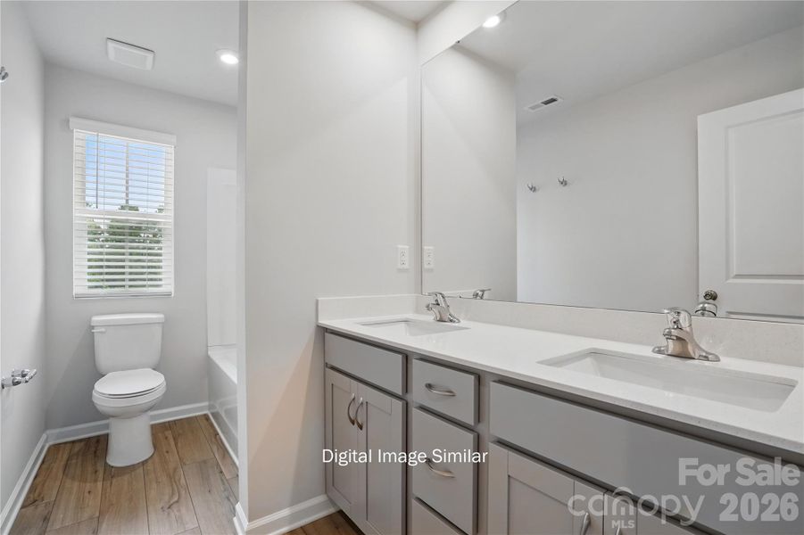 Furnished interior view inside a new home in , Charlotte (Image 3).