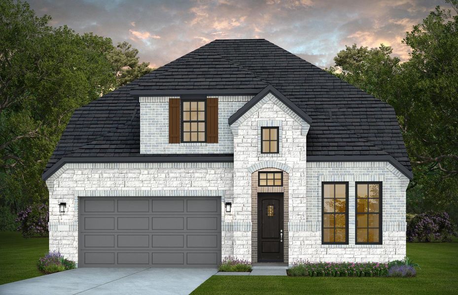 Representative exterior photo of a completed home built from the Iredell by Pulte Homes in Katy Court, Katy, TX (Image 28). Representative exterior photo of a completed home built from the Iredell by Pulte Homes in Katy Court, Katy, TX (Image 28).