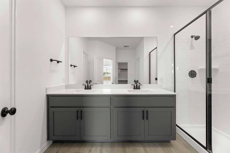 Furnished interior view inside a new home in Gateway Parks, Forney (Image 3). Furnished interior view inside a new home in Gateway Parks, Forney (Image 3).