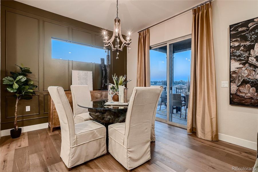 Furnished interior view inside a new home in , Westminster (Image 10).