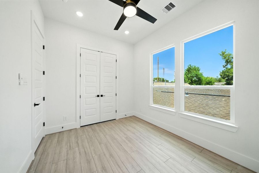 Spacious, unfurnished interior of a new home in , Houston (Image 26). Spacious, unfurnished interior of a new home in , Houston (Image 26).