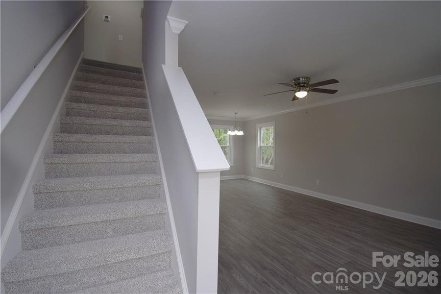 Spacious, unfurnished interior of a new home in , Hickory (Image 16).