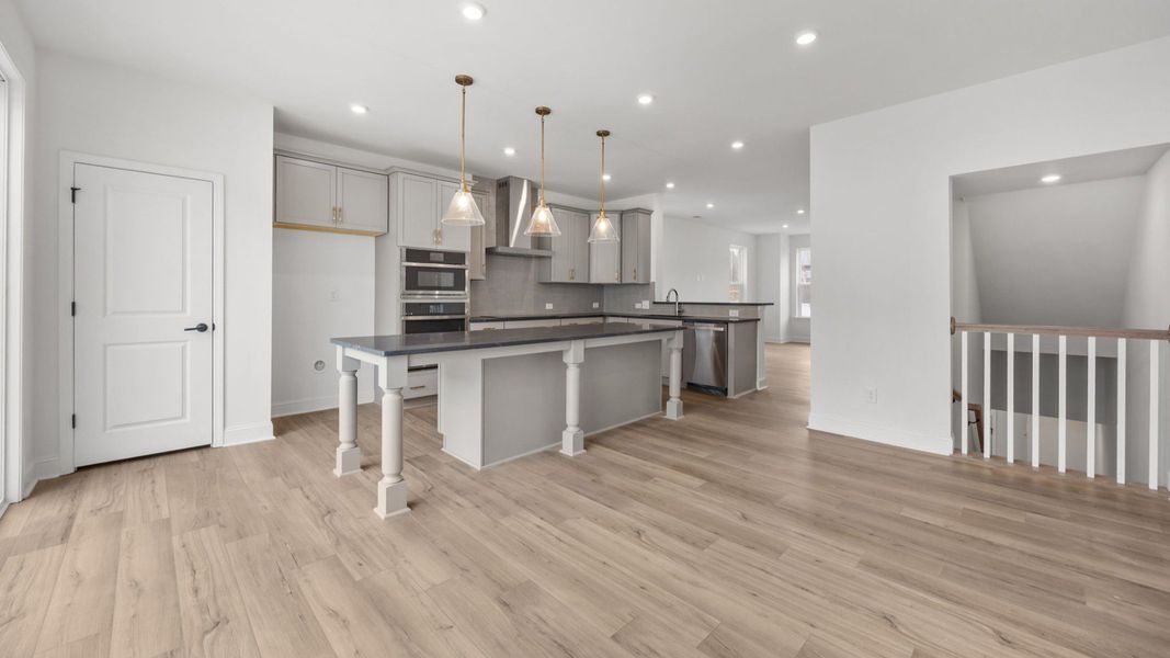 The Landon Plan in River District by DBR Homes in Charlotte, N.C -Kitchen The Landon Plan in River District by DBR Homes in Charlotte, N.C -Kitchen