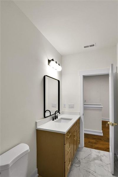 Furnished interior view inside a new home in , Atlanta (Image 11).
