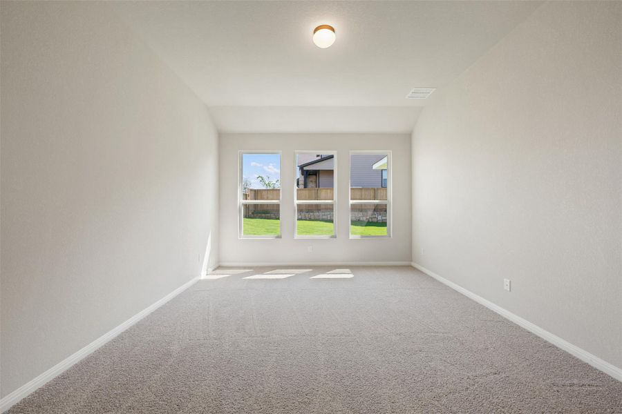 Spacious, unfurnished interior of a new home in The Colony 50s, Bastrop (Image 7). Spacious, unfurnished interior of a new home in The Colony 50s, Bastrop (Image 7).