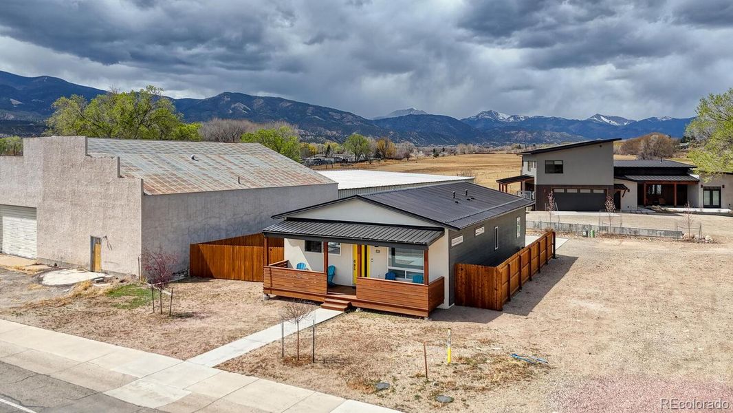Exterior details and patio area of a home in , Salida (Image 28).