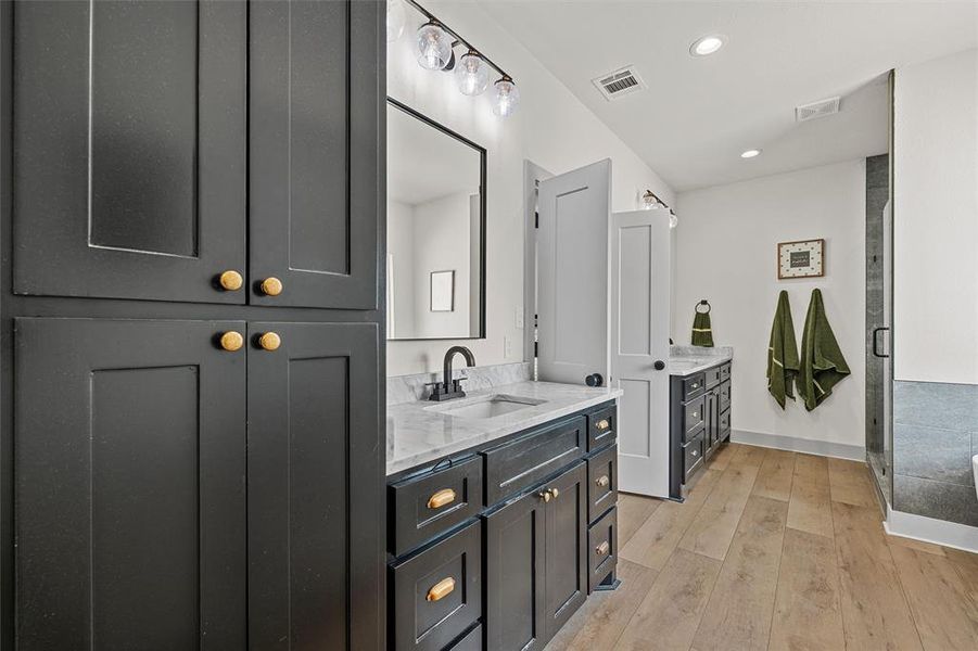 Furnished interior view inside a new home in , Moody (Image 12).