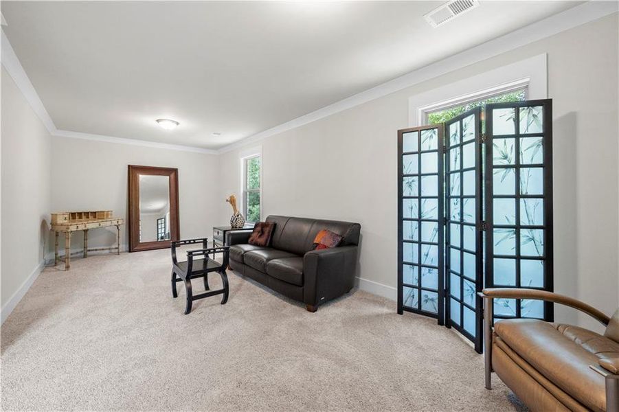 Furnished interior view inside a new home in , Fairburn (Image 16). Furnished interior view inside a new home in , Fairburn (Image 16).