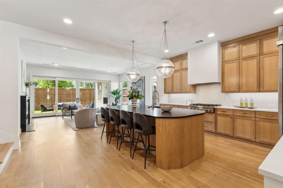 Furnished interior view inside a new home in , Dallas (Image 12). Furnished interior view inside a new home in , Dallas (Image 12).