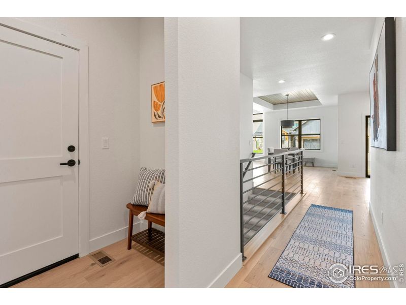 Expertly crafted custom handrail designed for both elegance and durability