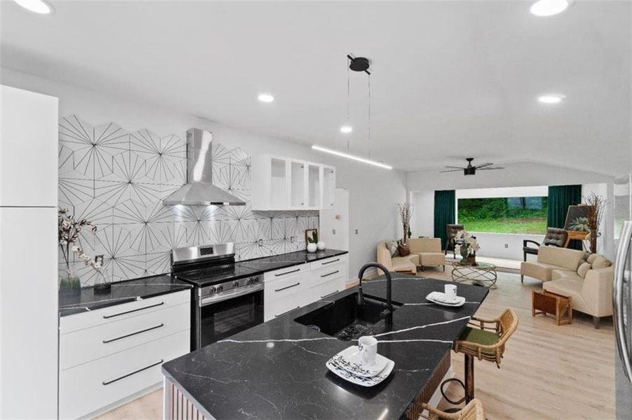 Furnished interior view inside a new home in , Decatur (Image 13).