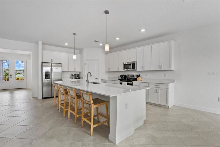 Furnished interior view inside a new home in , Englewood (Image 27).