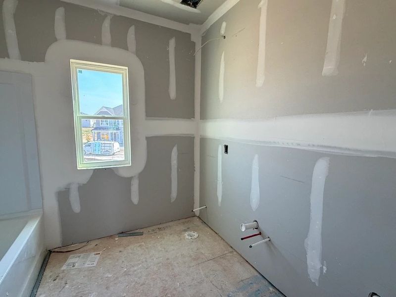 In-progress construction of a new home in The Point, Rolesville, NC (Image 24).