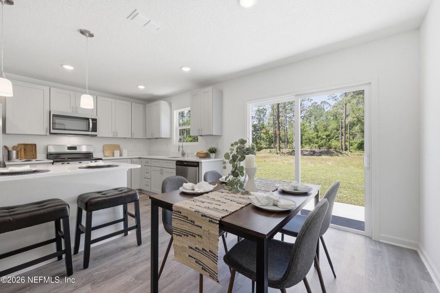 Furnished interior view inside a new home in , Hastings (Image 28).