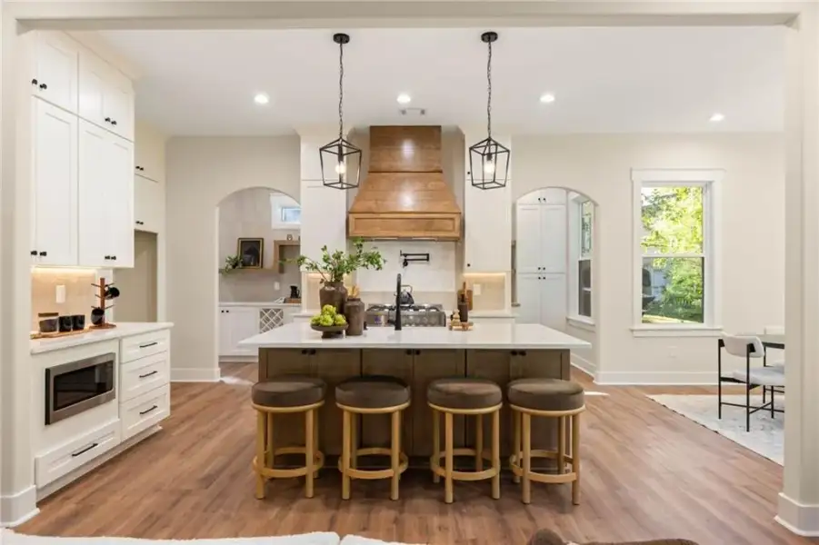 Furnished interior view inside a new home in , Snellville (Image 5).